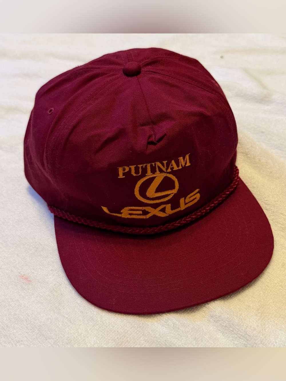 Putnam Lexus Burgundy Embroidered SnapBack Cap